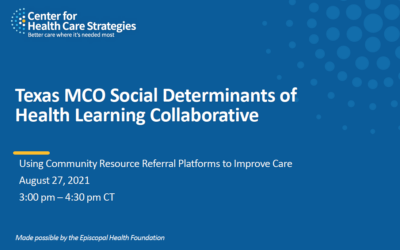 Using Community Resource Referral Platforms to Improve Care