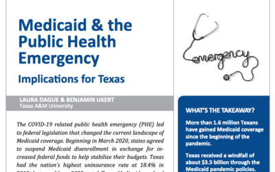 What Happens to Texans’ Insurance Coverage When Medicaid and Marketplace Pandemic-Era Policies End?