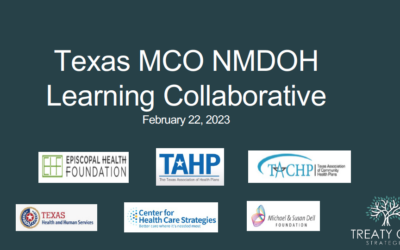 Texas MCO NMDOH Learning Collaborative: February 2023 Meeting Review